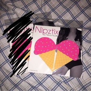 NipzTix Ice Cream Cone Pasties